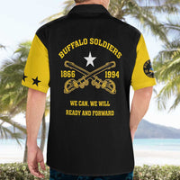 Personalized Buffalo Soldier Hawaiian Shirt We Can We Will Ready And Forward - Wonder Print Shop
