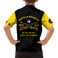 Personalized Buffalo Soldier Hawaiian Shirt We Can We Will Ready And Forward - Wonder Print Shop