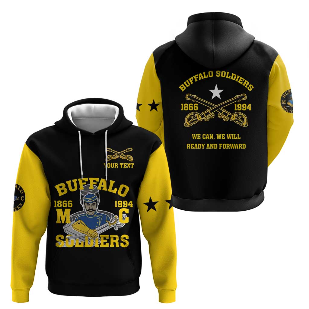 Personalized Buffalo Soldier Hoodie We Can We Will Ready And Forward - Wonder Print Shop