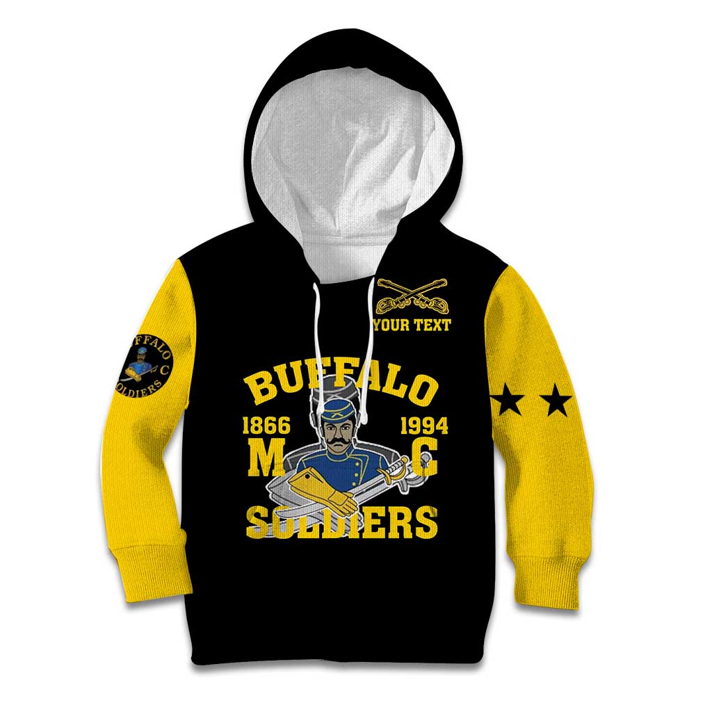 Personalized Buffalo Soldier Kid Hoodie We Can We Will Ready And Forward - Wonder Print Shop