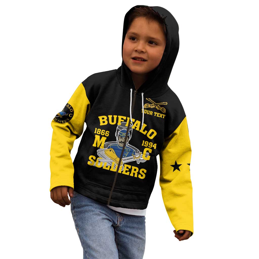 Personalized Buffalo Soldier Kid Hoodie We Can We Will Ready And Forward - Wonder Print Shop