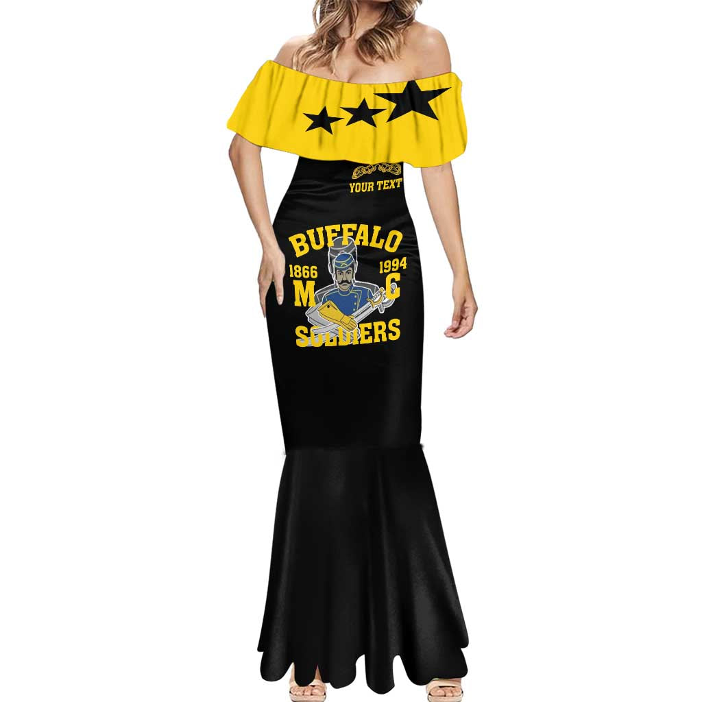 Personalized Buffalo Soldier Mermaid Dress We Can We Will Ready And Forward - Wonder Print Shop