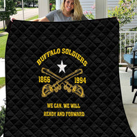 Buffalo Soldier Quilt We Can We Will Ready And Forward - Wonder Print Shop