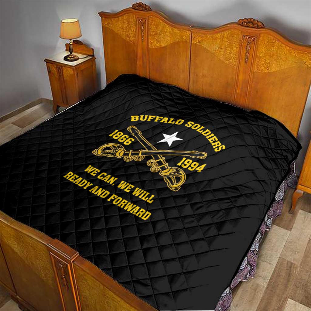 Buffalo Soldier Quilt We Can We Will Ready And Forward - Wonder Print Shop