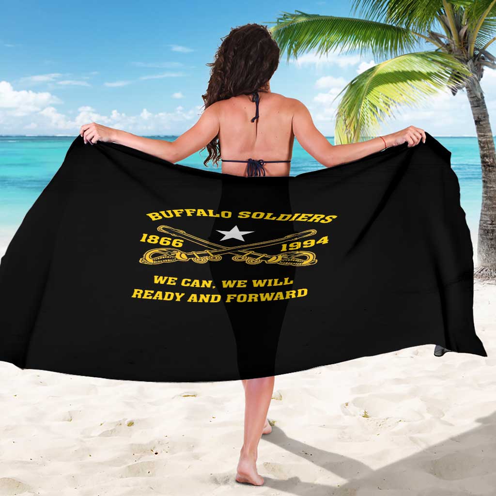 Buffalo Soldier Sarong We Can We Will Ready And Forward - Wonder Print Shop