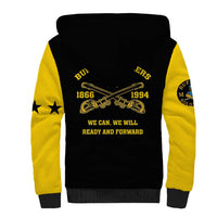 Personalized Buffalo Soldier Sherpa Hoodie We Can We Will Ready And Forward - Wonder Print Shop