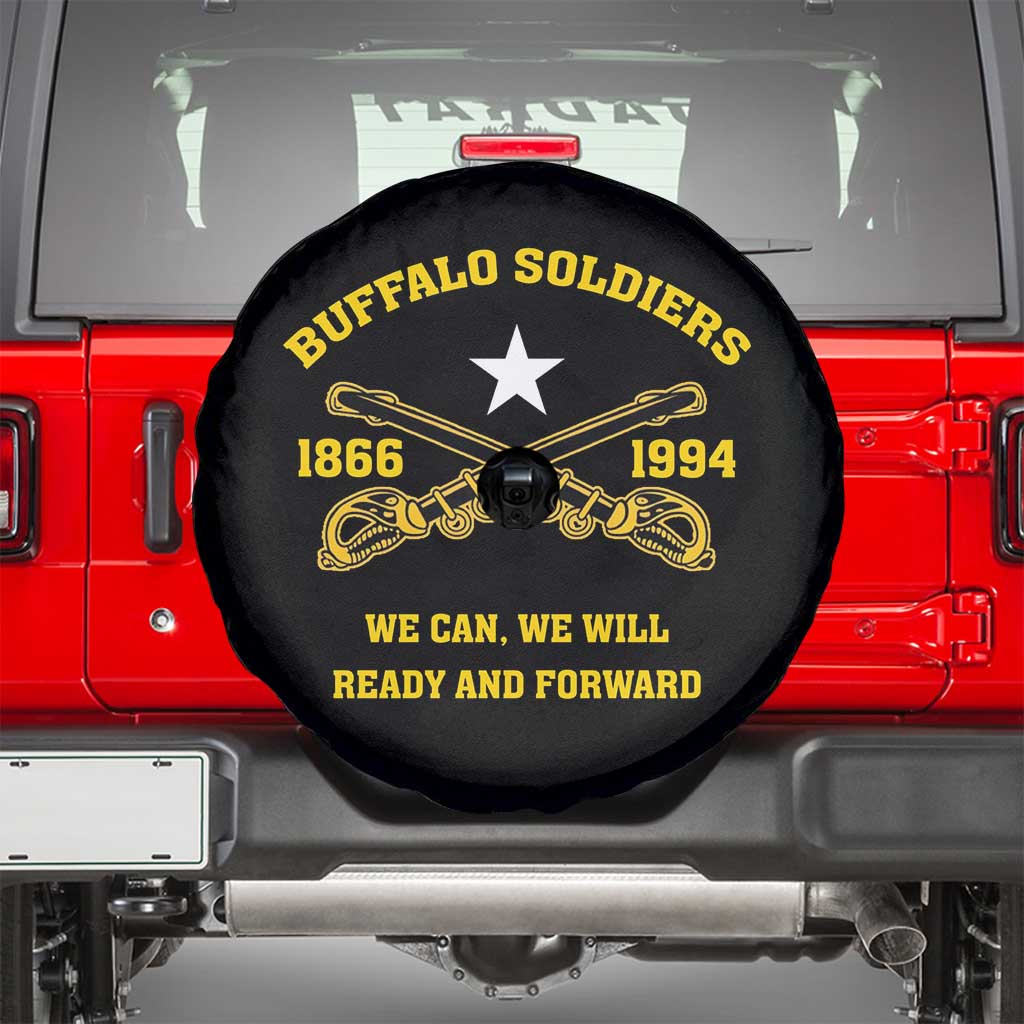 Buffalo Soldier Spare Tire Cover We Can We Will Ready And Forward - Wonder Print Shop