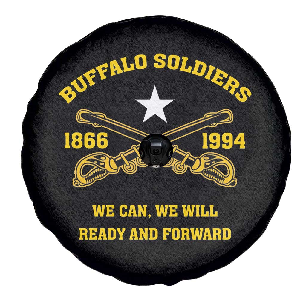 Buffalo Soldier Spare Tire Cover We Can We Will Ready And Forward - Wonder Print Shop