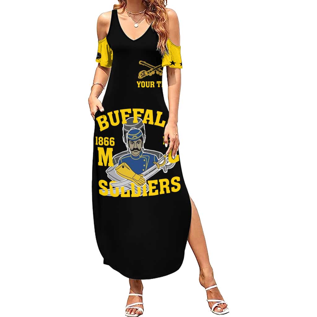Personalized Buffalo Soldier Summer Maxi Dress We Can We Will Ready And Forward - Wonder Print Shop