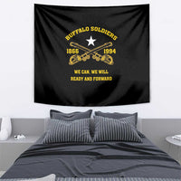 Buffalo Soldier Tapestry We Can We Will Ready And Forward - Wonder Print Shop