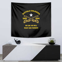 Buffalo Soldier Tapestry We Can We Will Ready And Forward - Wonder Print Shop
