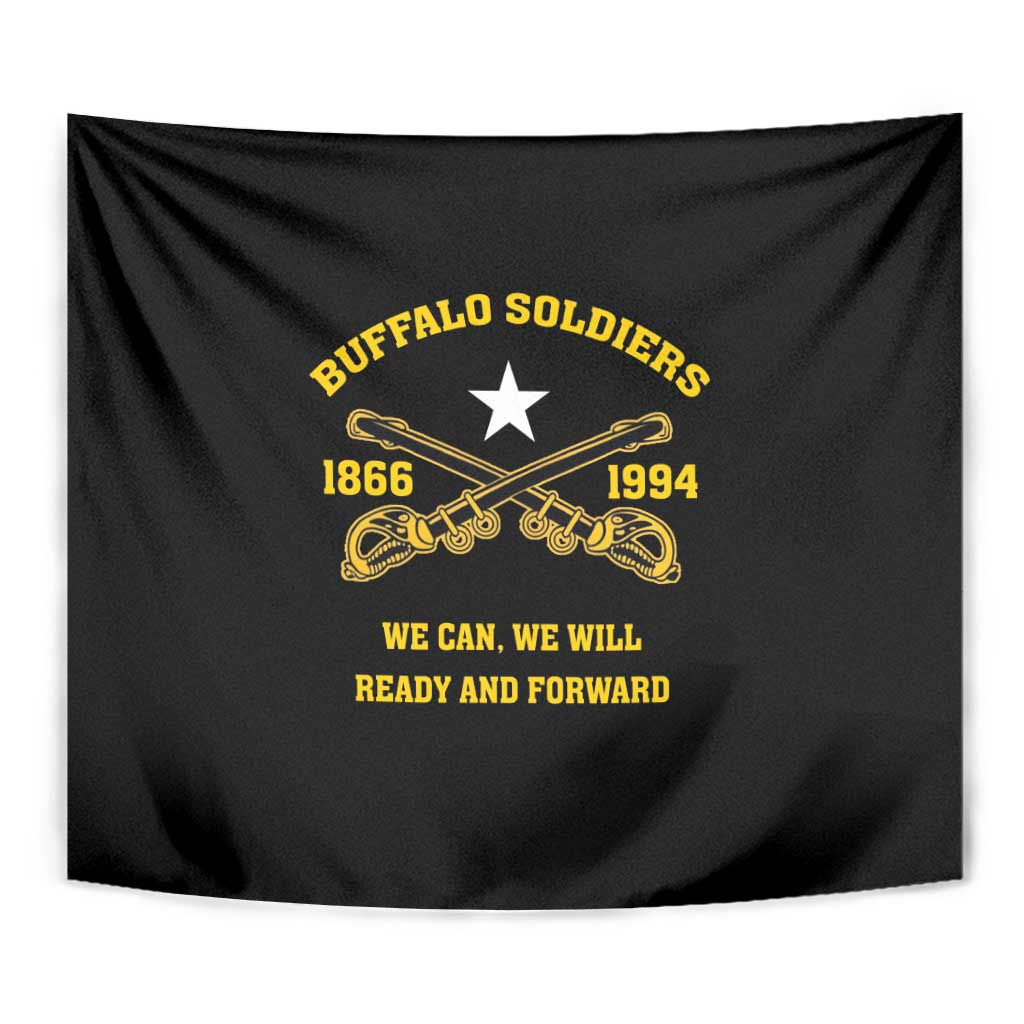 Buffalo Soldier Tapestry We Can We Will Ready And Forward - Wonder Print Shop