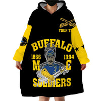 Personalized Buffalo Soldier Wearable Blanket Hoodie We Can We Will Ready And Forward - Wonder Print Shop