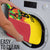 Custom Guyana Football Bathroom Set Golden Jaguars Spirit - Yellow - Wonder Print Shop
