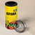 Custom Guyana Football 4 in 1 Can Cooler Tumbler Golden Jaguars Spirit - Yellow - Wonder Print Shop