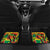 Custom Guyana Football Car Mats Golden Jaguars Spirit - Yellow - Wonder Print Shop
