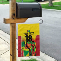 Custom Guyana Football Garden Flag Golden Jaguars Spirit - Yellow - Wonder Print Shop