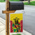 Custom Guyana Football Garden Flag Golden Jaguars Spirit - Yellow - Wonder Print Shop