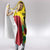 Custom Guyana Football Hooded Blanket Golden Jaguars Spirit - Yellow - Wonder Print Shop