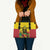 Custom Guyana Football Leather Bag Golden Jaguars Spirit - Yellow - Wonder Print Shop