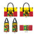 Custom Guyana Football Leather Bag Golden Jaguars Spirit - Yellow - Wonder Print Shop