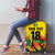 Custom Guyana Football Luggage Cover Golden Jaguars Spirit - Yellow - Wonder Print Shop