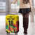 Custom Guyana Football Luggage Cover Golden Jaguars Spirit - Yellow - Wonder Print Shop