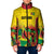 Custom Guyana Football Padded Jacket Golden Jaguars Spirit - Yellow - Wonder Print Shop