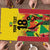 Custom Guyana Football Puzzle Golden Jaguars Spirit - Yellow - Wonder Print Shop
