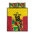 Custom Guyana Football Quilt Bed Set Golden Jaguars Spirit - Yellow - Wonder Print Shop