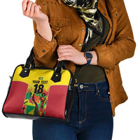 Custom Guyana Football Shoulder Handbag Golden Jaguars Spirit - Yellow - Wonder Print Shop