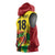 Custom Guyana Football Sleeveless Hoodie Golden Jaguars Spirit - Yellow - Wonder Print Shop