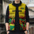 Custom Guyana Football Sleeveless Puffer Jacket Golden Jaguars Spirit - Yellow - Wonder Print Shop