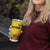 Custom Guyana Football Tumbler Cup Golden Jaguars Spirit - Yellow - Wonder Print Shop