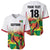 Custom Guyana Football Baseball Jersey Golden Jaguars Spirit - White - Wonder Print Shop