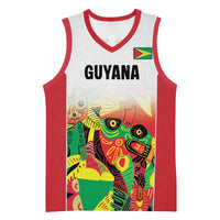 Custom Guyana Football Basketball Jersey Golden Jaguars Spirit - White - Wonder Print Shop