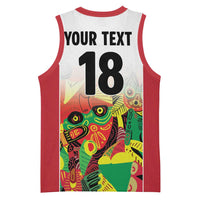 Custom Guyana Football Basketball Jersey Golden Jaguars Spirit - White - Wonder Print Shop