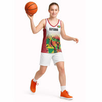 Custom Guyana Football Basketball Jersey Golden Jaguars Spirit - White - Wonder Print Shop