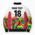 Custom Guyana Football Bomber Puffer Jacket Golden Jaguars Spirit - White - Wonder Print Shop