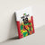 Custom Guyana Football Canvas Wall Art Golden Jaguars Spirit - White - Wonder Print Shop