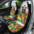 Custom Guyana Football Car Seat Cover Golden Jaguars Spirit - White - Wonder Print Shop