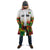Custom Guyana Football Cloak Golden Jaguars Spirit - White - Wonder Print Shop
