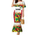 Custom Guyana Football Family Matching Mermaid Dress and Hawaiian Shirt Golden Jaguars Spirit - White - Wonder Print Shop