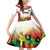 Custom Guyana Football Family Matching Off Shoulder Short Dress and Hawaiian Shirt Golden Jaguars Spirit - White - Wonder Print Shop
