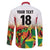 Custom Guyana Football Family Matching Short Sleeve Bodycon Dress and Hawaiian Shirt Golden Jaguars Spirit - White - Wonder Print Shop