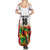Custom Guyana Football Family Matching Summer Maxi Dress and Hawaiian Shirt Golden Jaguars Spirit - White - Wonder Print Shop