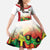 Custom Guyana Football Family Matching Tank Maxi Dress and Hawaiian Shirt Golden Jaguars Spirit - White - Wonder Print Shop