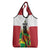 Custom Guyana Football Grocery Bag Golden Jaguars Spirit - White - Wonder Print Shop