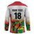 Custom Guyana Football Hockey Jersey Golden Jaguars Spirit - White - Wonder Print Shop