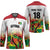 Custom Guyana Football Hockey Jersey Golden Jaguars Spirit - White - Wonder Print Shop